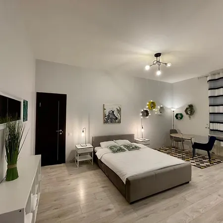 In Art Nouveau District Apartament Ryga